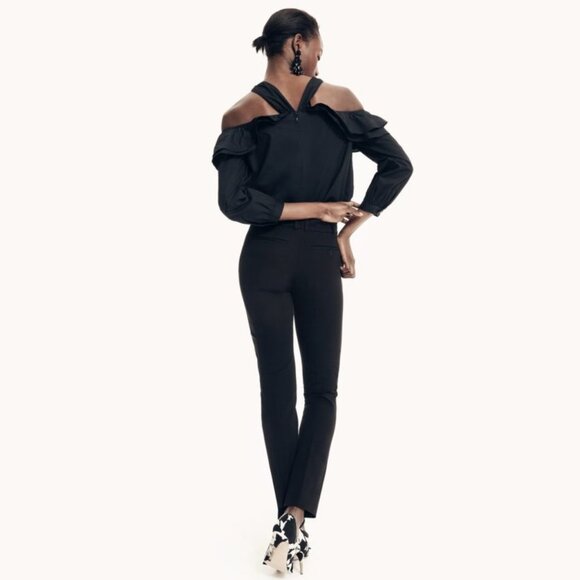Black J. Crew Maddie Ankle Length Pants Trousers (NWT) - Picture 3 of 4